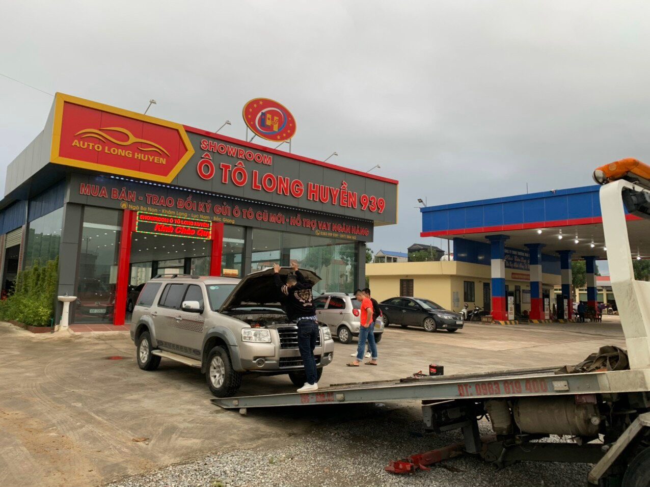 Cứu hộ ô tô huyện Gia Lâm 24h