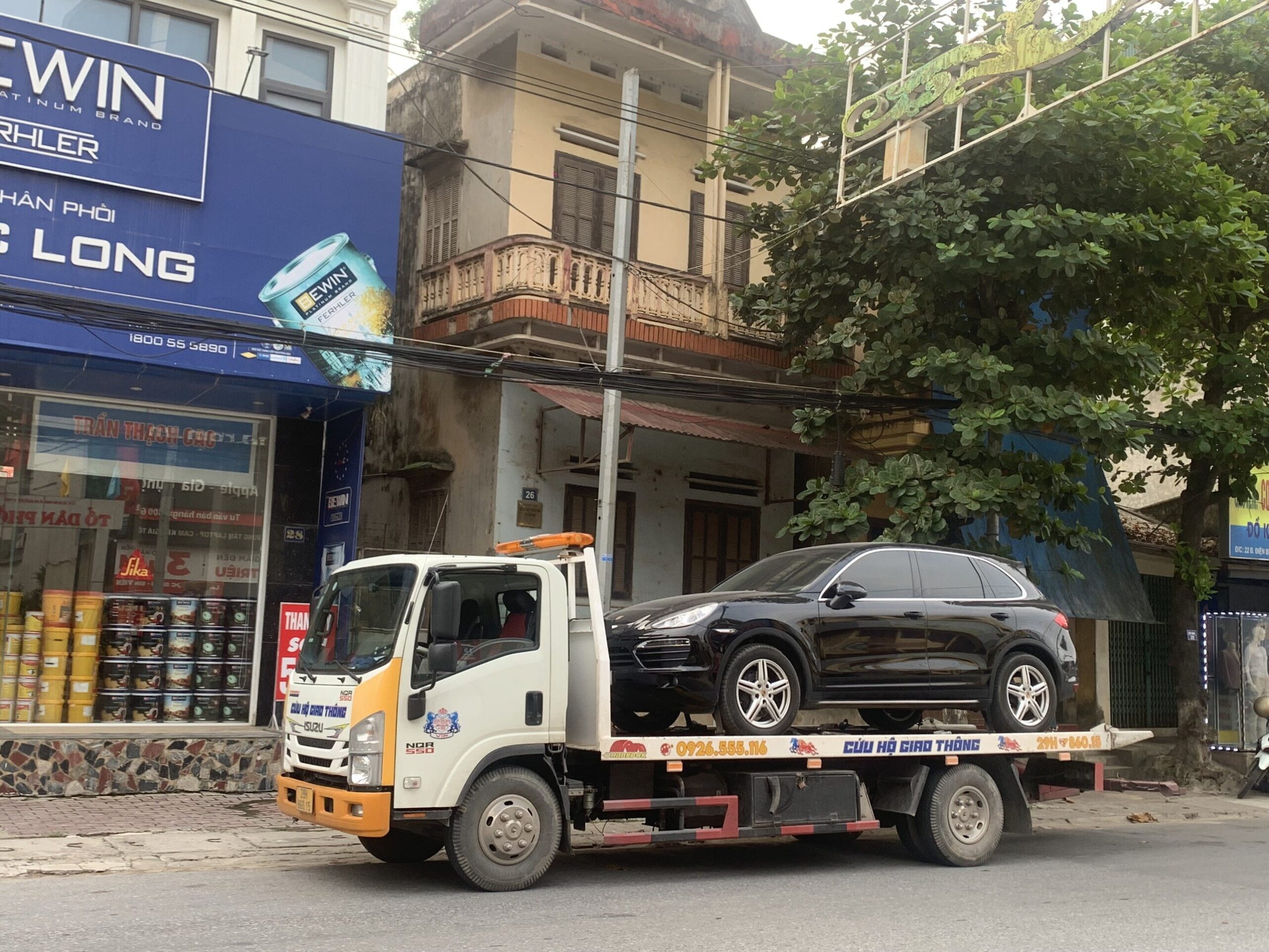 Cứu Hộ xe poscher 